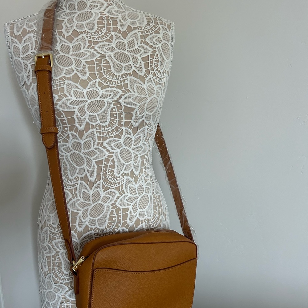 Katie Loxton Crossbody Bag. Burnt orange